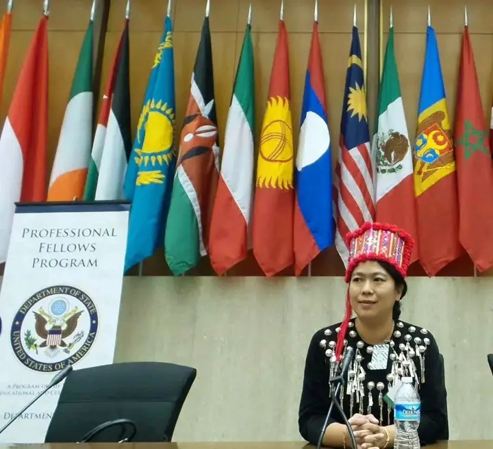 Su Su Hlaing at an event